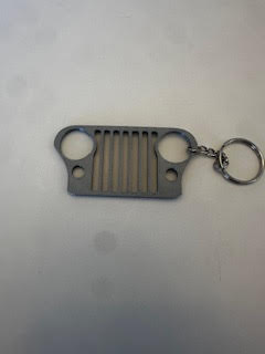 Jeep CJ Keychain