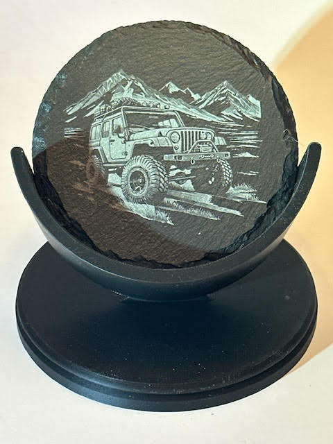 Jeep Slate Coasters