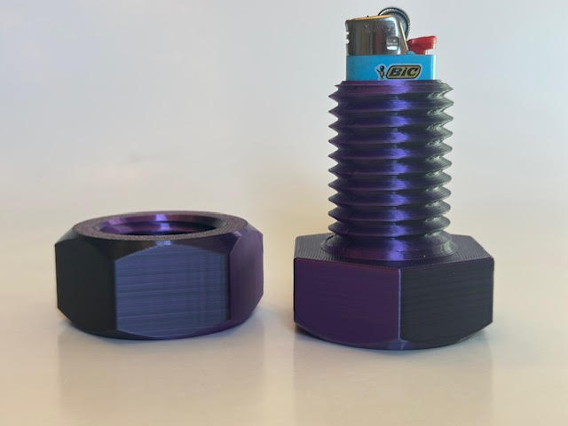 Nut and Bolt Lighter Sleeve