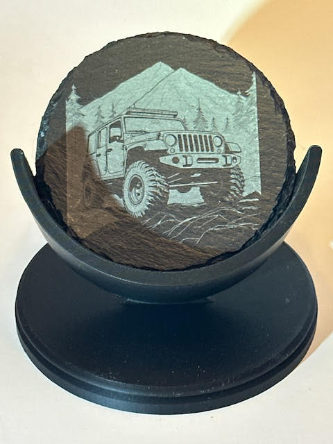 Jeep Slate Coasters